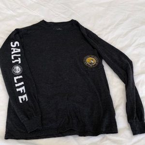 Salty life long sleeve t shirt